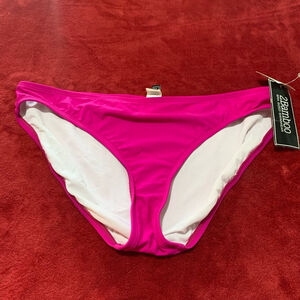NEW Women's 2Bamboo Swimsuit bikini Bottoms XL Pink